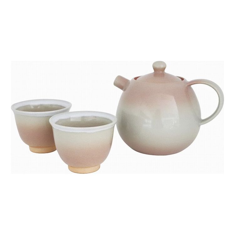 萩焼 姫萩ティーセット 2-3(代引不可)【送料無料】(3.0)