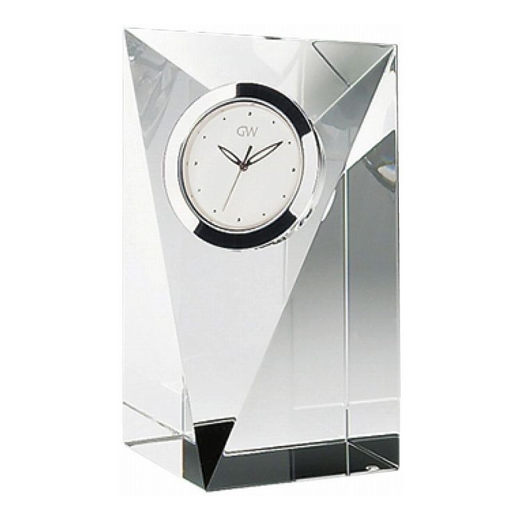 グラスワークスナルミ プリズム クロック(M) GW1000-11009(代引不可)【送料無料】
