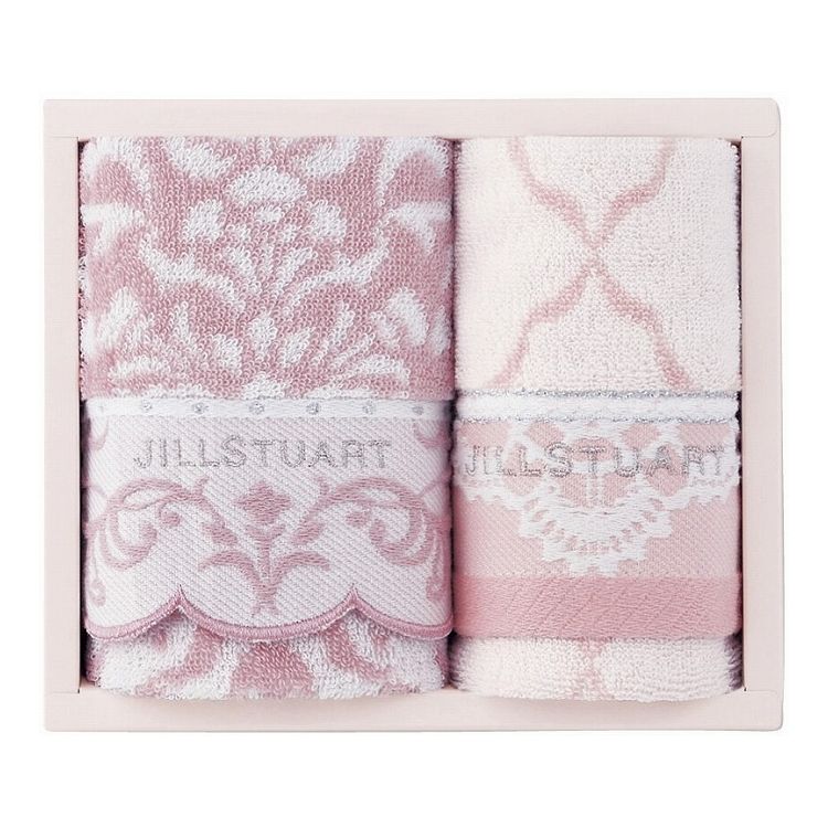 ジルスチュアート ブルームオーナメント フェイスタオル&ウォッシュタオル 58-3219200(代引不可)【送料無料】
