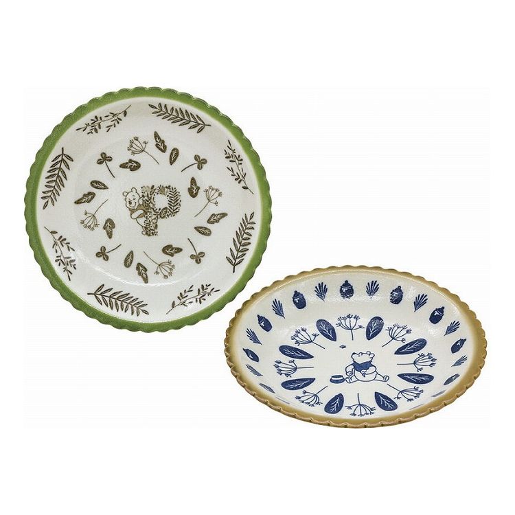 ディズニーキャラクター イン・ザ・ウッド ペアカレーパスタプレート 3536-01(代引不可)【送料無料】