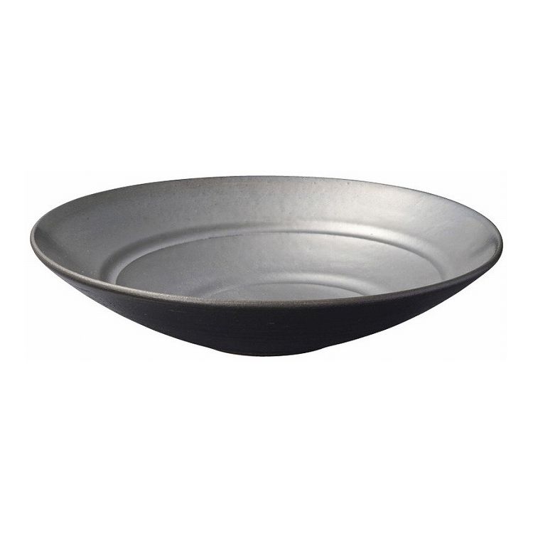 信楽焼 Deepbreath 10インチ ボウル ブラック DB-7b(代引不可)【送料無料】