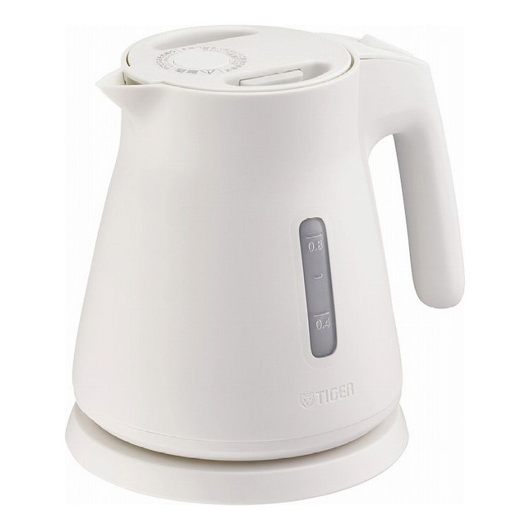 タイガー魔法瓶 電気ケトル0.8L ホワイト PCS-A080W(代引不可)【送料無料】