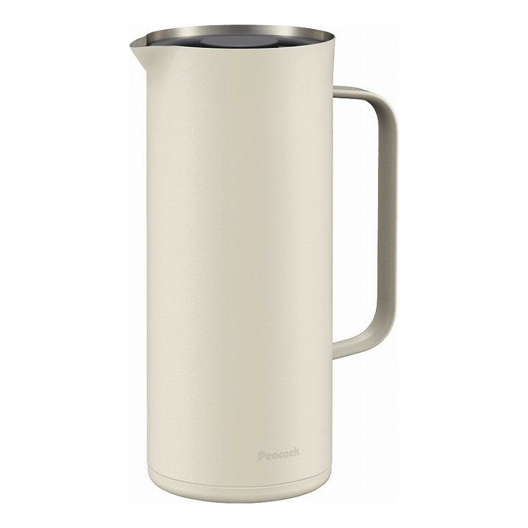 ピーコック リビングポット1L ホワイト AHW-100 W(代引不可)【送料無料】