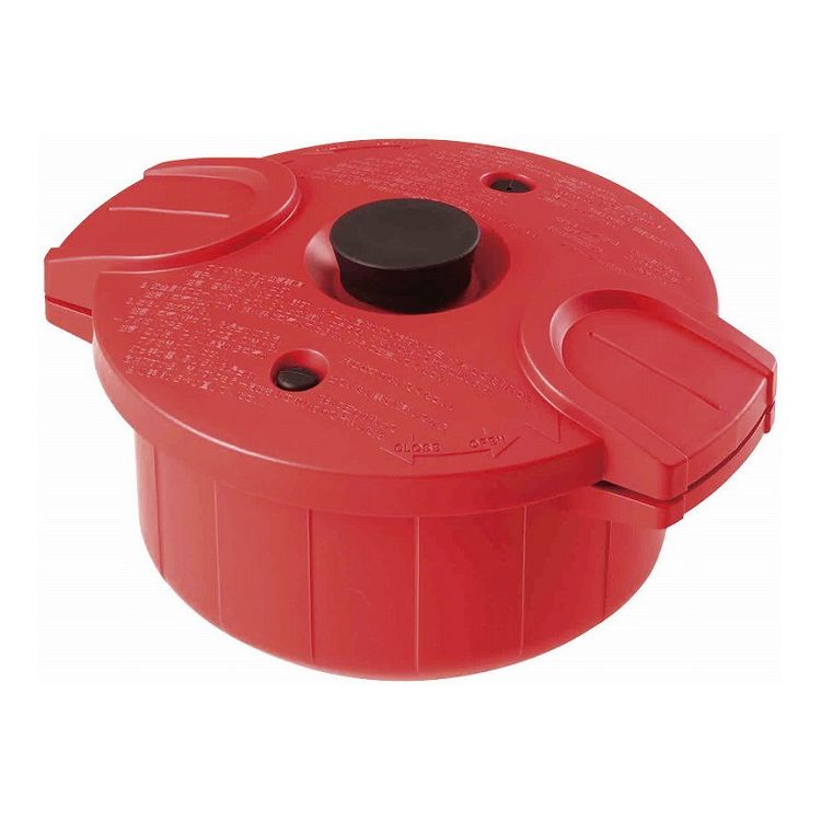 電子レンジ圧力鍋 極み味 レッド MWP1/239564(代引不可)【送料無料】