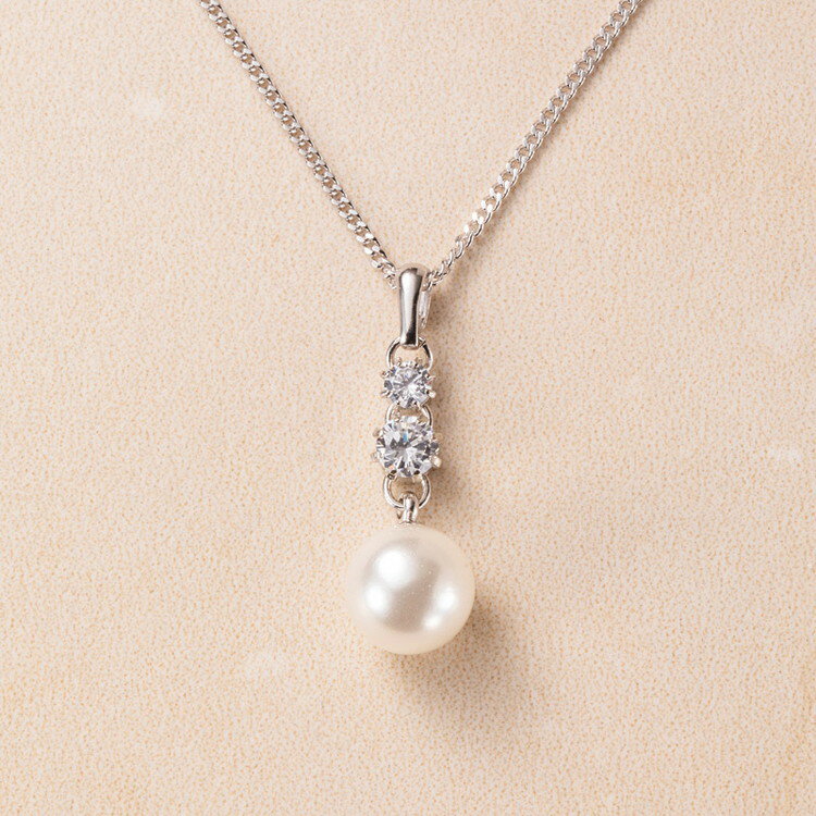 White - ペンダント ミチコ ロンドン コシノ 装身具 A-MLHP14125(代引不可)【送料無料】