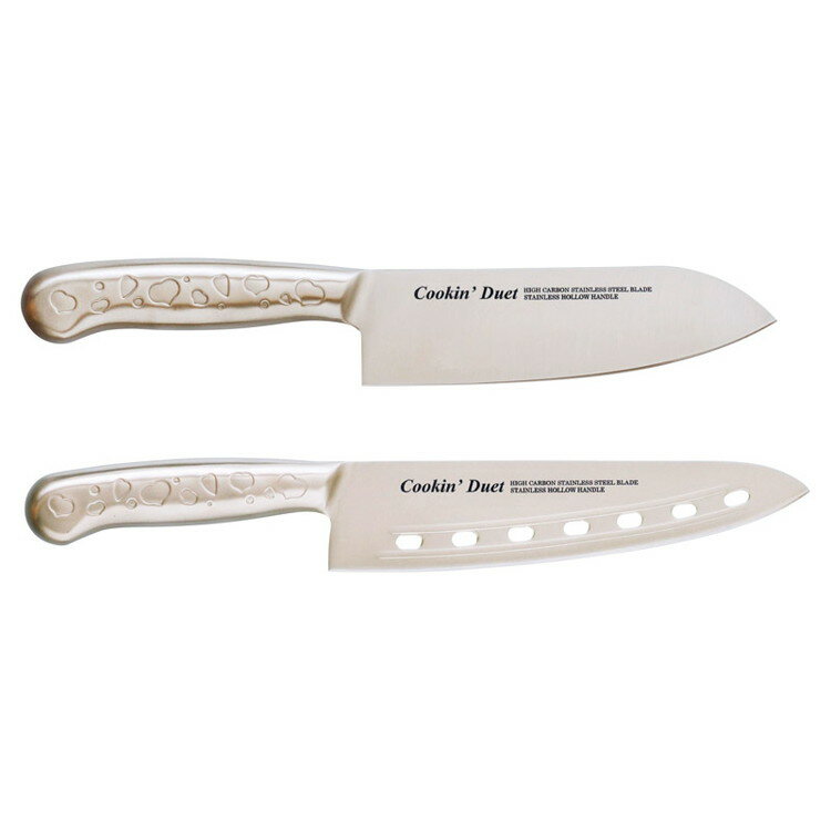 包丁2点セット クッキングデュエット 包丁 A-80Y(代引不可)【送料無料】