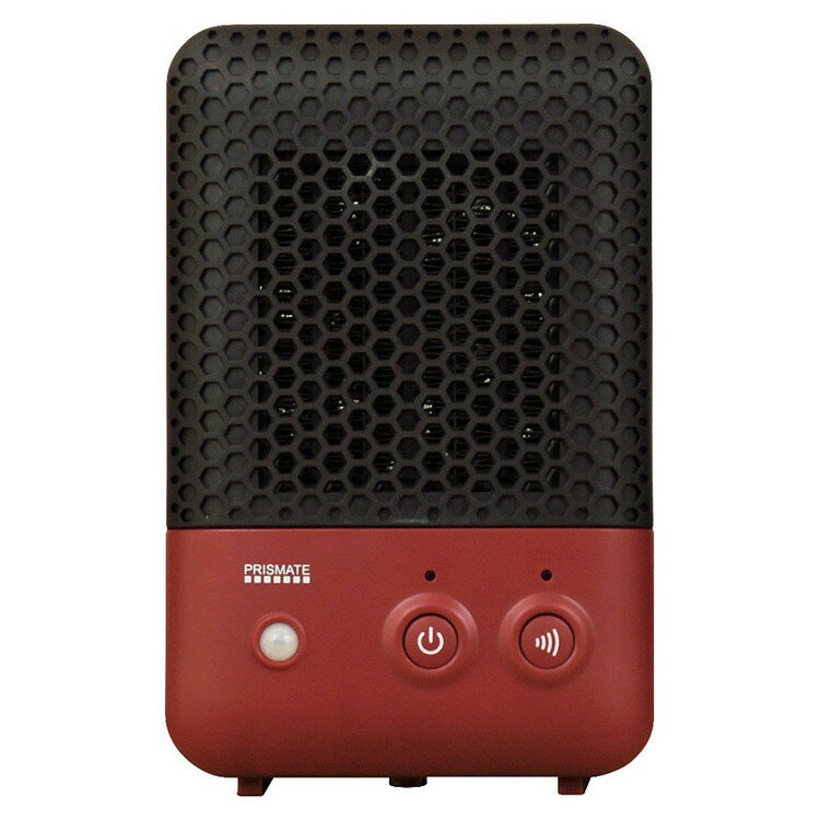 人感センサー付ファンヒーター プリズメイト 家電小物 GF-WA002-WR(代引不可)【送料無料】