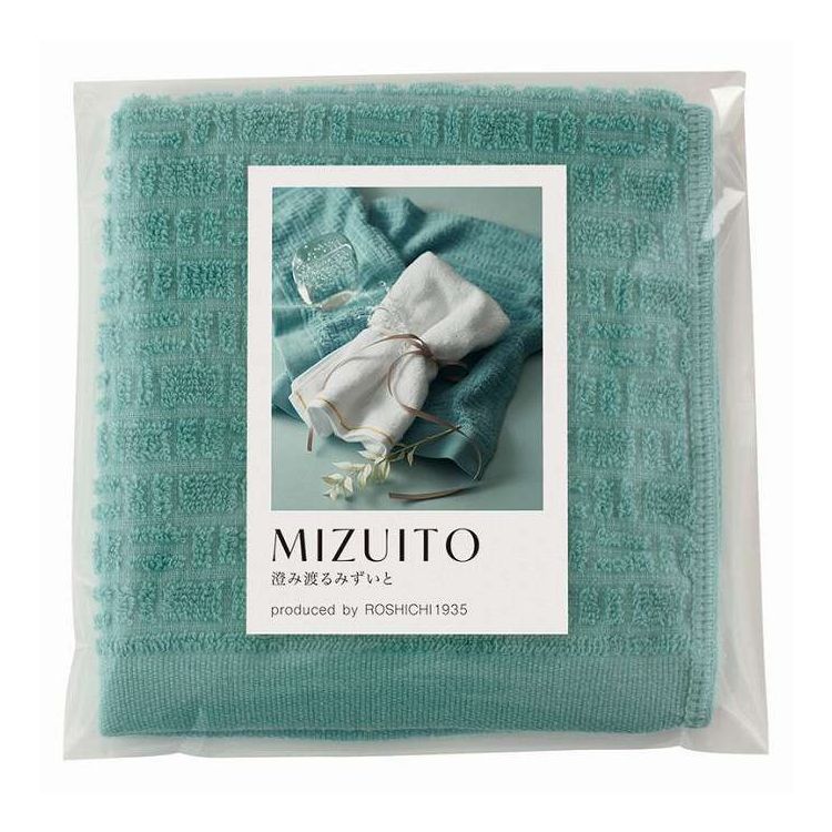 大阪泉州ハンドタオル MIZUITO 澄み渡るみずいと ブルーグリーン 39006/5 ギフト プレゼント(代引不可)