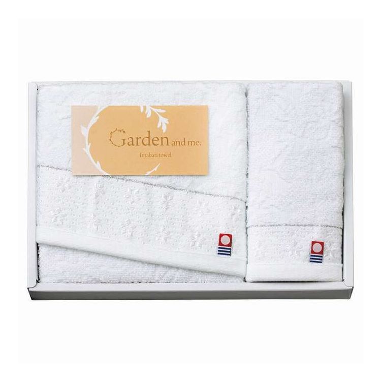 フェイスタオル&ウォッシュタオル Garden&me 今治 G-50150 ギフト プレゼント(代引不可)