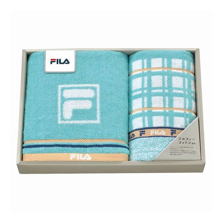 Rakuten - ロングタオル&フェイスタオル ラグーナ フィラ FL-2598 ギフト プレゼント(代引不可)