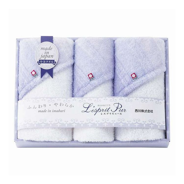 日本のタオルの産地「今治」で丁寧に織り上げた、吸水性に優れたタオルです。日本製【セット内容】-サイズ：フェイスタオル:34×75cm、ウォッシュタオル:34×35cm重量/容量：-箱サイズ：25×35×5cm材質：綿100%【代引きについて...