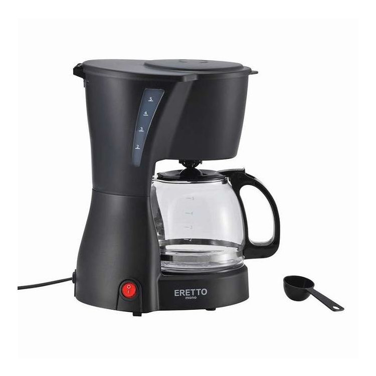 コーヒーメーカー5カップ mono ERETTO ET-108 ギフト プレゼント(代引不可)【送料無料】
