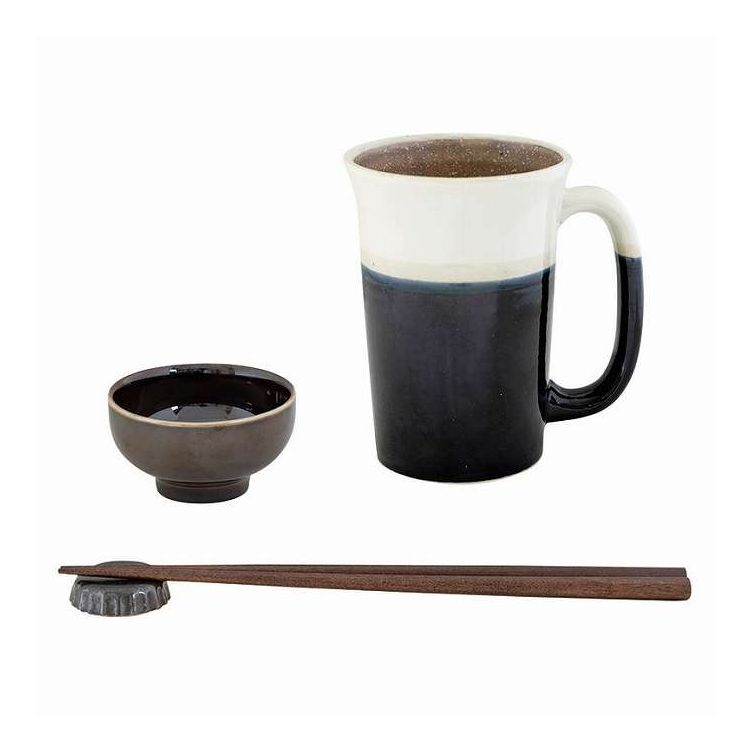 一人晩酌セット(箸付) BEER ブラックスタウト 06763/4 ギフト プレゼント(代引不可)