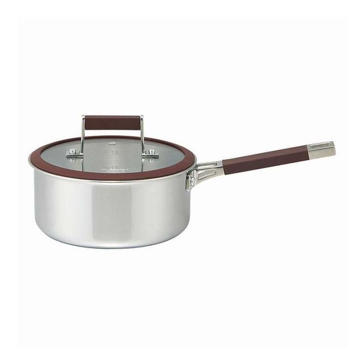 Pans - 片手鍋18cm ラミーナ エムデザイン MLA-18S ギフト プレゼント(代引不可)【送料無料】