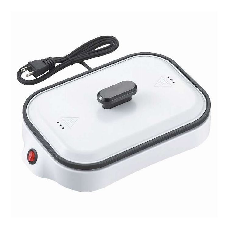 コンパクトホットプレート(ふた付き) YT-102F ギフト プレゼント(代引不可)【送料無料】