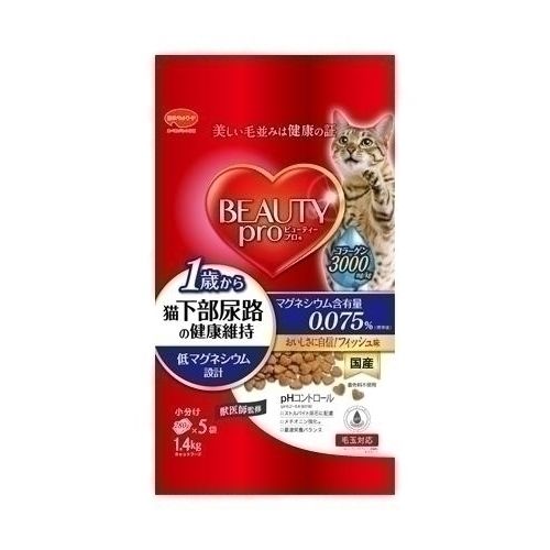 Natural - 日本ペットフード ビーティープロ下部尿路健康維持成猫1.4Kg