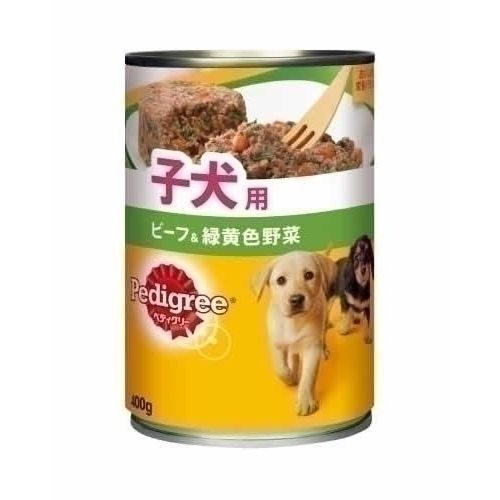 Pedigree - マースジャパンリミテッド P14チャム子犬用ビーフ&緑黄色野菜400g