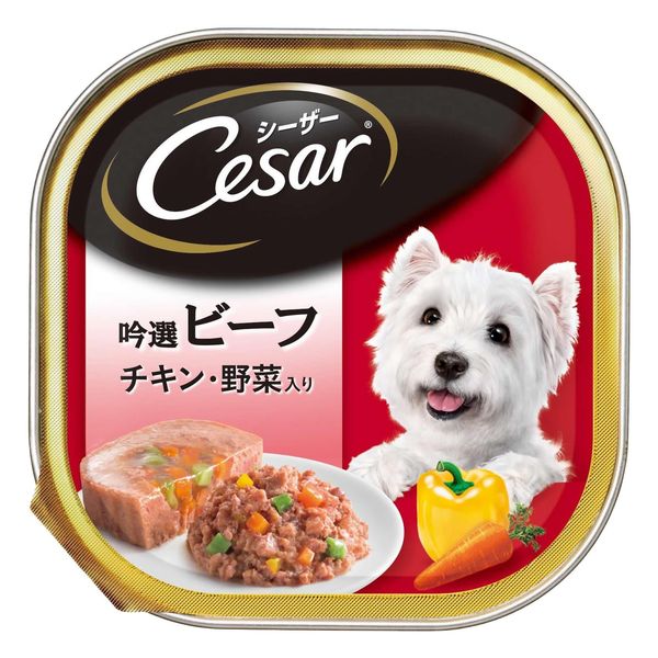【取り寄せ品のご注意事項（ご注文前にご確認ください）】・本商品は原則注文後のキャンセルはお受けできません。・本商品と他商品で同梱注文をいただき、仮に他商品が完売等でご用意できない場合でも本商品は発送させていただきます。・本商品を複数（2点以上）注文いただき、完売等で注文数のご用意できない場合でもご用意できた数量は発送させていただきます。【商品詳細】厳選したビーフにチキンと野菜をミックス。ますますヘルシーに仕上げました。【分類】総合栄養食【原材料】肉類(チキン、ビーフ等)、野菜類(にんじん、いんげん、パプリカ)、ひまわり油、ビタミン類(B1、B5、B12、D3、E、コリン、葉酸)、ミネラル類(Ca、Cl、Cu、I、K、Mg、Mn、P、Zn)、アミノ酸類(グリシン、システイン、メチオニン)、増粘多糖類、リン酸塩(Na)、着色料(二酸化チタン)、EDTA・Ca-Na、キシロース、発色剤(亜硝酸Na)【保証成分】タンパク質:5.5%以上、脂質:2.0%以上、粗繊維:0.5%以下、灰分:2.0%以下、水分:87.0%以下【エネルギー】65kcal/100g【給与方法】体重5kg以下150〜490g【賞味期限】24ヶ月【商品サイズ】88×27×88(W×D×H mm）【原産国または製造地】オーストラリア【諸注意】直射日光を避け、湿気の少ない場所に保管してください。開封後はお早めにご使用下さい。【送料について】北海道、沖縄、離島は送料を頂きます。