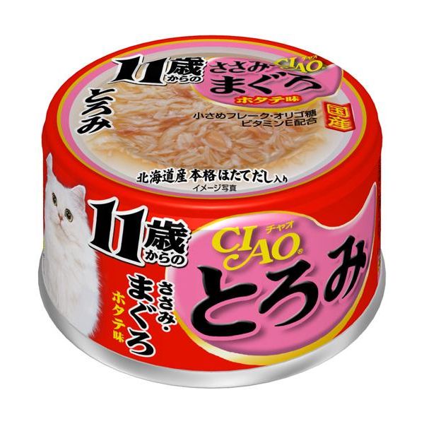 其它 - いなばペットフード チャオ とろみ 11歳ささみまぐろ A-46