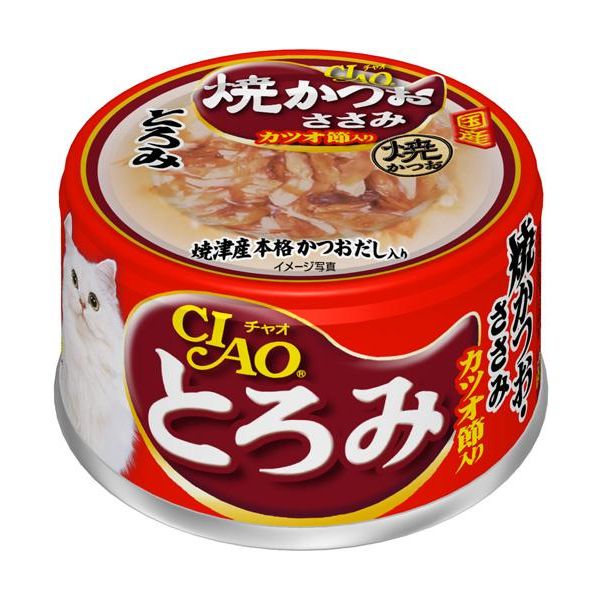 Premium - いなばペットフード チャオとろみ 焼きかつお 80g A-48