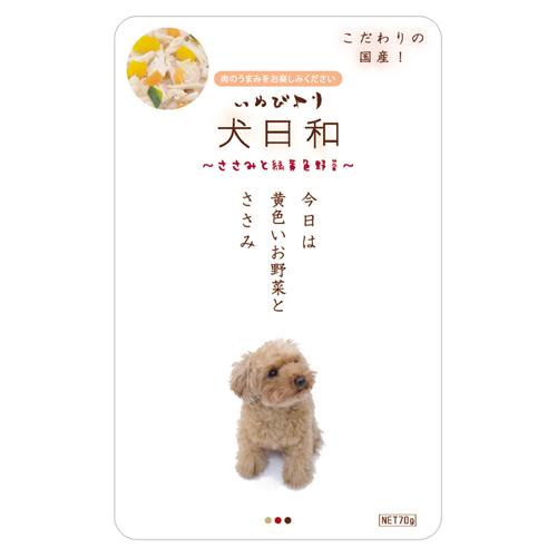 わんわん 犬日和レトルト ささみと野菜 80g