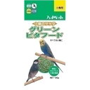 【商品詳細】内臓の働きを整え消化吸収を活発にし円滑な排便を促します。食べやすい小粒ペレット。青菜のビタミンを小鳥に補給【分類】小鳥用副食【原材料】小麦粉、脱脂米ぬか、ピーナッツミール、コーンミール、コーンスターチ、炭酸カルシウム、小松菜、貝殻粉砕パウダー、クロレラ、ビタミンミックス、ミネラルミックス、食用青色1号、食用黄色4号【保証成分】粗たんぱく質10.0％以上粗脂質2.0％以上粗繊維4.0％以下粗灰分4.0％以下水分10.0％以下【給与方法】主食の10〜15％を目安に、いつも与えるエサに混ぜて与えるか、別のエサ入れに入れて下さい【賞味期限】1年半【商品サイズ】185×90×50【原産国または製造地】日本【諸注意】本品はペット専用です。幼児・子供の手の届かないところに保存し、幼児が与えるときは、大人が監視してください【送料について】北海道、沖縄、離島は送料を頂きます。