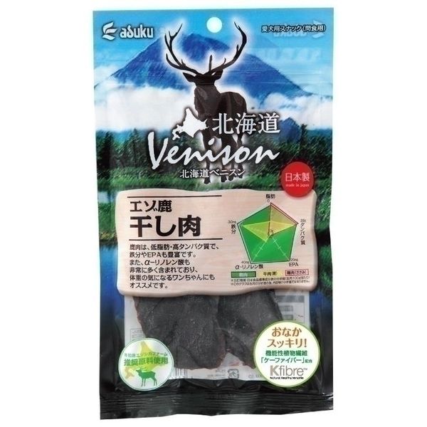 Beef - アスク ベニスンエゾ鹿干し肉40G
