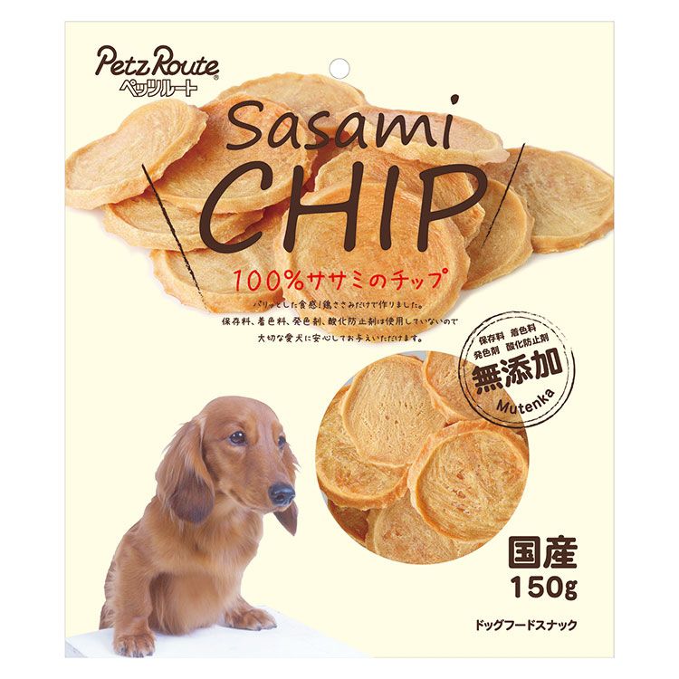 【商品説明】・パリッとした食感！鶏ささみだけでつくりました。・保存料、着色料、発色剤、酸化防止剤は使用していないので大切な愛犬にお与えいただけます。〇原材料(成分)鶏ささみ〇賞味／使用期限(未開封)19ヶ月※仕入れ元に規定により3ヶ月以上期限がある商品のみ出荷致します〇保管方法【未開封】・幼児やペットの手が届かないところで、直射日光、高温多湿を避けて保存してください。・常温で保存できますが、なるべく低温で保管してください。【開封後】・チャックを閉じ、必ず冷蔵庫で保存してください。・おいしさが落ちますので早めに与えてください。鮮度を保つために、脱酸素剤を入れていますが、食べ物ではありません。誤飲をしないよう、直ぐに捨ててください。〇原産国日本〇メーカー名株式会社ペッツルート【取り寄せ品のご注意事項（ご注文前にご確認ください）】・本商品は原則注文後のキャンセルはお受けできません。・本商品と他商品で同梱注文をいただき、仮に他商品が完売等でご用意できない場合でも本商品は発送させていただきます。・本商品を複数（2点以上）注文いただき、完売等で注文数のご用意できない場合でもご用意できた数量は発送させていただきます。【送料について】北海道、沖縄、離島は送料を頂きます。