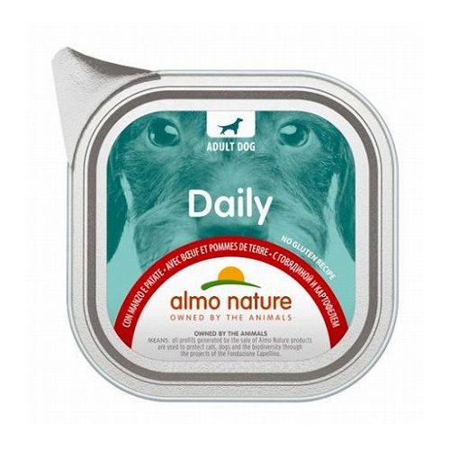 からだ想い アルモネイチャー デイリーメニュードッグ 牛肉とポテト入りお肉のご馳走 100gトレー