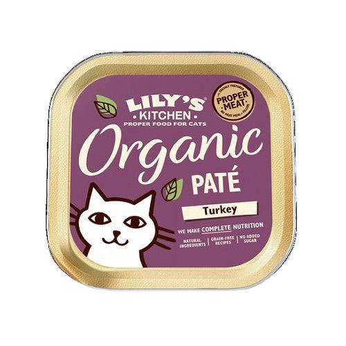 からだ想い リリーズキッチン オーガニックターキーのディナー・キャット85g