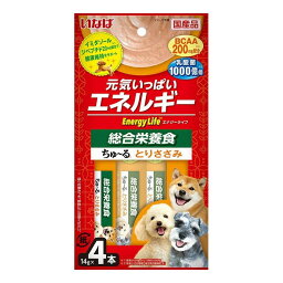 【12個セット】 Energy Lifeちゅ~る とりささみ 14g×4本 x12【送料無料】