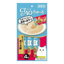 【6個セット】 CIAO ちゅ~る まぐろ&まぐろ節 14g×4本 x6