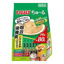 【商品説明】とろ〜り食べやすい液状ごはん！・わんちゃんに必要な栄養素をバランス良く配合した総合栄養食のちゅ〜るです。・食べきりサイズの液状ごはん。・4種類の味が楽しめるバラエティパック。・緑茶消臭成分配合(緑茶エキスが腸管内の内容物の臭いを吸着し、糞・尿臭を和らげます)●原材料(成分)【とりささみ】鶏肉(ささみ)、鶏脂、チキンエキス、酵母エキス、タンパク加水分解物、増粘安定剤(加工でん粉、増粘多糖類)、ミネラル類(Ca、Fe、Cu、Mn、Zn、I、K)、ビタミン類(A、D3、E、B1、葉酸、B12、コリン)、キトサン、紅麹色素、緑茶エキス【とりささみ ツナ入り】鶏肉(ささみ)、鶏脂、かつお、チキンエキス、酵母エキス、タンパク加水分解物、増粘安定剤(加工でん粉、増粘多糖類)、ミネラル類(Ca、Fe、Cu、Mn、Zn、I、K)、ビタミン類(A、D3、E、B1、葉酸、B12、コリン)、キトサン、紅麹色素、緑茶エキス【とりささみ ビーフ入り】鶏肉(ささみ)、鶏脂、牛肉、ビーフエキス、酵母エキス、タンパク加水分解物、増粘安定剤(加工でん粉、増粘多糖類)、ミネラル類(Ca、Fe、Cu、Mn、Zn、I、K)、ビタミン類(A、D3、E、B1、葉酸、B12、コリン)、キトサン、紅麹色素、緑茶エキス【とりささみ さつまいも入り】鶏肉(ささみ)、鶏脂、さつまいも、チキンエキス、酵母エキス、タンパク加水分解物、増粘安定剤(加工でん粉、増粘多糖類)、ミネラル類(Ca、Fe、Cu、Mn、Zn、I、K)、ビタミン類(A、D3、E、B1、葉酸、B12、コリン)、キトサン、紅麹色素、緑茶エキス●賞味／使用期限(未開封)24ヶ月※仕入れ元の規定により半年以上期限の残った商品のみ出荷致します。●保存方法別途パッケージに記載●メーカー名いなばペットフード 株式会社【送料について】北海道、沖縄、離島は送料を頂きます。