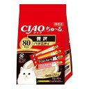 【2個セット】 CIAO ちゅ~る 贅沢バラエティ 14g×80本 x2【送料無料】