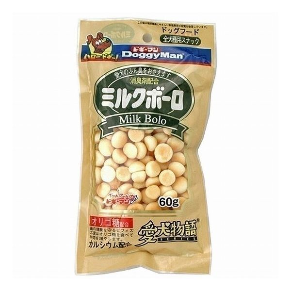 【12個セット】 ドギーマン 愛犬物語 ミルクボーロ 60g x12【送料無料】