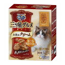 【4個セット】 ユニチャーム 銀のスプーン 三ツ星グルメ お魚味クリーム まぐろ・鶏ささみ味 180g【送料無料】