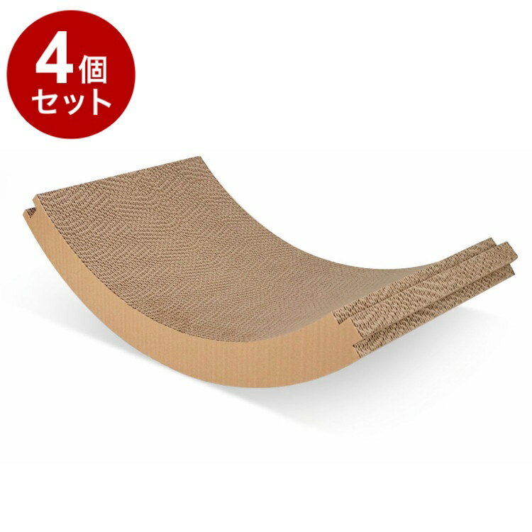 【4個セット】 ペットプロ HappyDays キャットランニングマシン S 爪とぎ替え【送料無料】