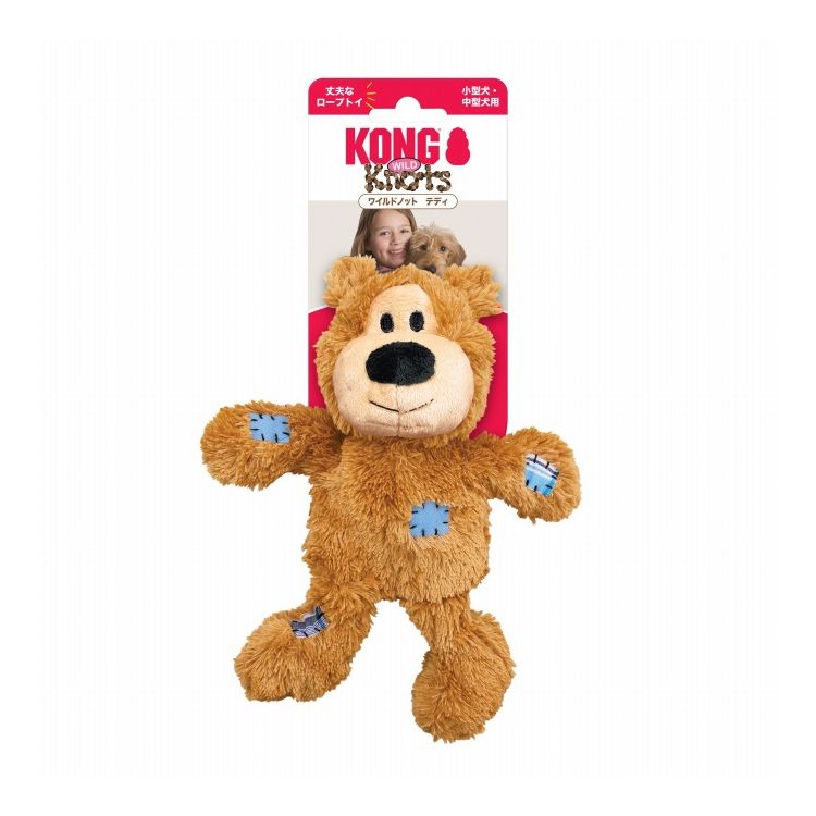 【商品説明】・強度のある生地を裏打ちした、強化型のヌイグルミ生地なので、布製TOYながら丈夫で長持ち。・ソフトで愛らしいテディベア内部にコットンロープの骨組みと結び目により、ゴリゴリとした感触が犬の噛みたい気持ち“本能”を刺激します。・丸洗いOKで清潔に保てます。・綿出しをしにくい詰め物少ない設計で、ボディには鳴り笛入り。○材質ポリエステル、コットンロープ、プラスチック○商品使用時サイズ幅140×高さ200×奥行76(mm)○諸注意・飼い主の責任においてご使用ください。・犬の玩具以外の用途には使用しないでください。・障害物や火気の近くでは使用しないでください。・幼児の手の届かないところで使用、保管してください。・犬が誤って飲み込むと危険ですので、次のことをお守りください。1：必ず人が見ている前で使用させてください。2：使用する前に破損個所がないか点検してください。3：破損個所が見られたときは、ただちに使用をやめてください。4：遊び終えたら犬がさわれない所に保管してください。5：万一、犬が欠片等を飲み込んだ時は、すぐに獣医師に相談してください。○メーカー名スペクトラムブランズジャパン株式会社CA事業部【取り寄せ品のご注意事項（ご注文前にご確認ください）】・本商品は原則注文後のキャンセルはお受けできません。・本商品と他商品で同梱注文をいただき、仮に他商品が完売等でご用意できない場合でも本商品は発送させていただきます。・本商品を複数（2点以上）注文いただき、完売等で注文数のご用意できない場合でもご用意できた数量は発送させていただきます。【送料について】北海道、沖縄、離島は送料を頂きます。