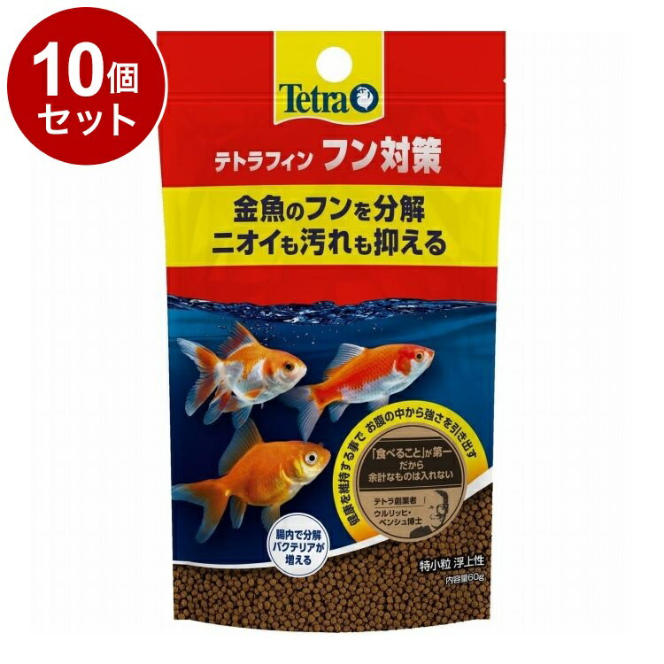 【10個セット】 テトラフィン フン対策 60g【送料無料】
