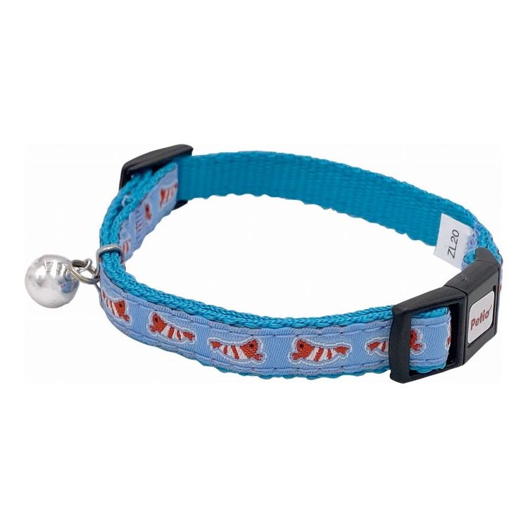 ペティオ 猫用首輪 CAT COLLAR エビ ブルー