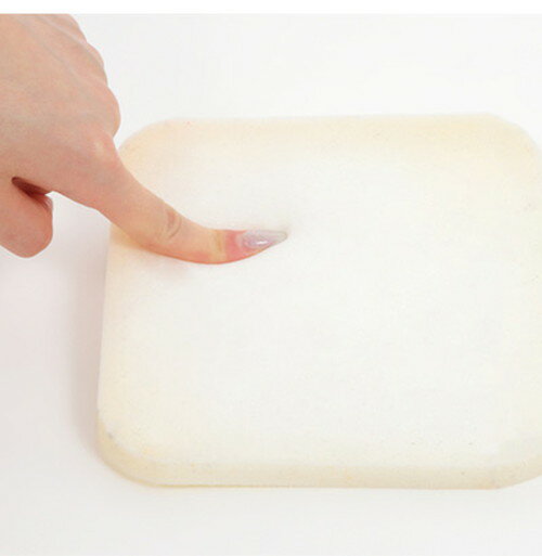 パキュッとクッション ブルー 座布団 持ち運び 外出 ポータブル 個人 人間工学 10° ポータブル座布団 日本製(代引不可)【送料無料】 [2]