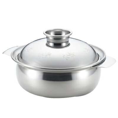 【ヨシカワ】 ステンレス鍋 もみじ17cm 土鍋風 ステンレス製(代引不可)