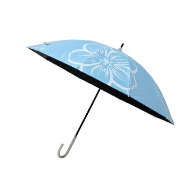 Unisex - ベーシック遮光 フラワーショート ネモフィラ 傘 遮光傘 日傘 晴雨兼用(代引不可)【送料無料】