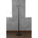 木目調回転ポールハンガー 木目調 回転式ポールハンガー ポールスタンド ハンガーラック コートハンガー(代引不可)【送料無料】