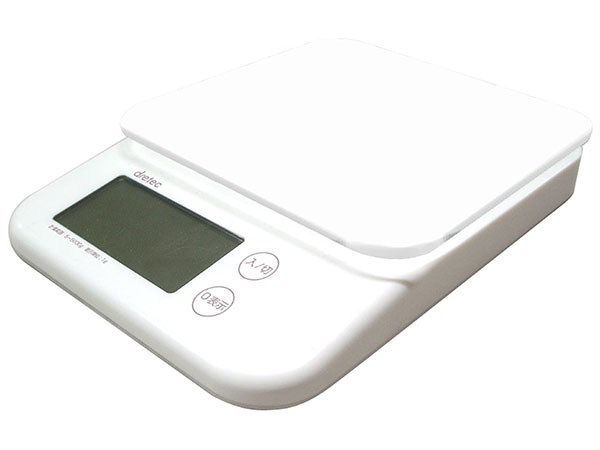 ドリテック DRETEC デジタルスケール バルケット 5kg ホワイト KS-513WT