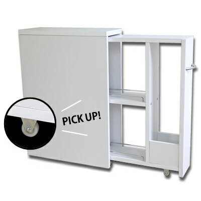 【日本製】スリム トイレラック お�