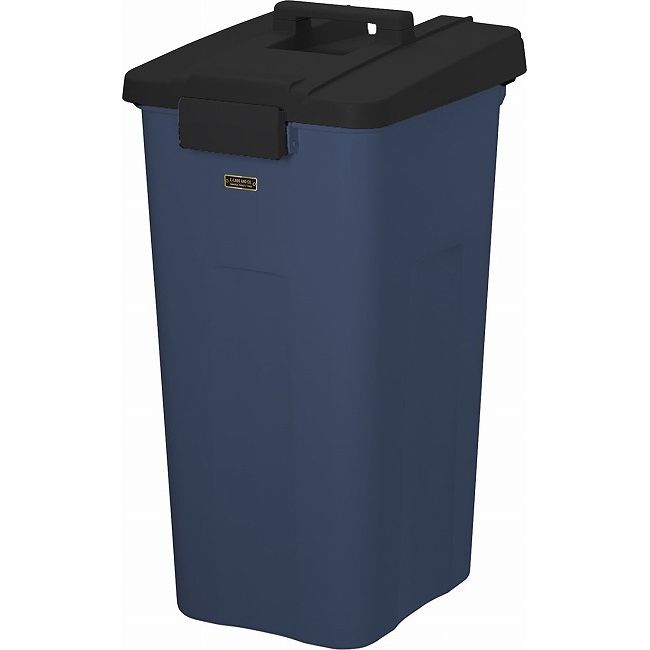 タッチオープンペール 45L ダークブルー ゴミ箱 天馬 イーラボホーム【送料無料】
