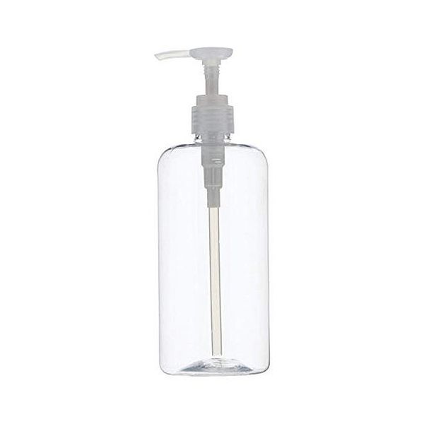 ベストコ ディスペンサー 500ml クリア ネトヨン・レ ラウンド ボトル ND-4338