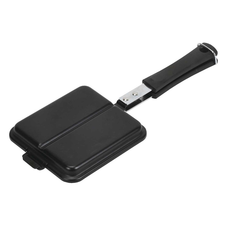 ホットサンドメーカー IH対応 鉄製 セパレート あつあつホットクック アウトドア キャンプ ソロキャンプ【送料無料】