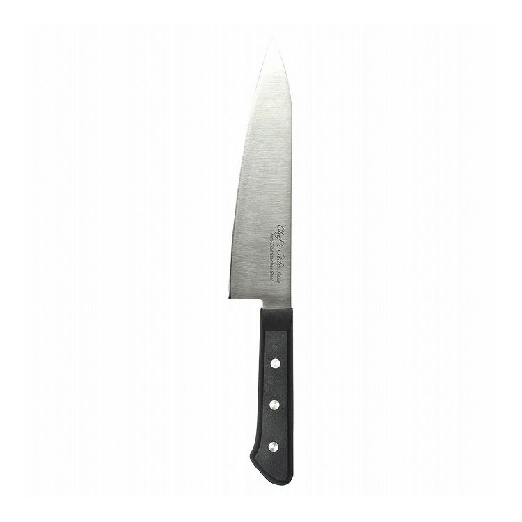 【商品説明】丈夫で抜群の切れ味が長く続くサビに強いステンレス3層割込軽くて持ちやすい安心の本通し樹脂ハンドル【サイズ】全長31.5×幅4.5×高さ2cm重量:約0.117kg【材質】素材・材質:刀身/ステンレスクラッド複合材(芯材/モリブデン・バナジウム含有・ハイカーボンステンレス刃物鋼、側材/ステンレス鋼)、ハンドル/ポリプロピレン(耐熱温度100度)【生産国】中国【備考】●刃の種類:両刃食洗機可【特長】パール金属、ステンレス、割込、3層ブレード、牛刀、包丁、切れ味、抜群、長持ち、耐久性、丈夫、水に強い、高耐久、シンプル、おしゃれ、スタイリッシュ、使いやすい、樹脂ハンドル、持ちやすい、安心、食洗機可、サビにくい、軽量、牛刀包丁【送料について】北海道、沖縄、離島は送料を頂きます。